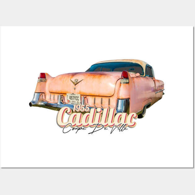 1955 Pink Cadillac Coupe de Ville Wall Art by Gestalt Imagery
